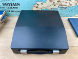 Typewriter,  Blue Silver Reed Silverette II