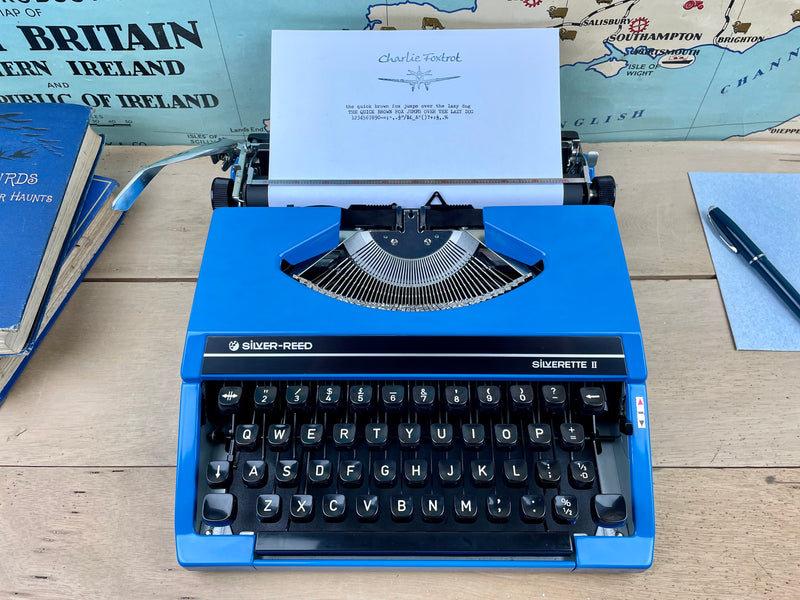 Silver Reed Typewriter