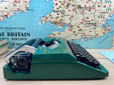 Typewriter, Silver Reed Silverette II - Green