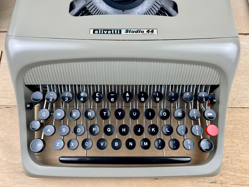 Typewriter, 1965 Olivetti Studio 44