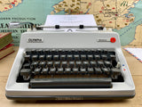 Typewriter, 1970 Olympia Monica