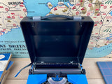Typewriter,  Blue Silver Reed Silverette II
