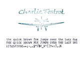 Typewriter, Silver Reed Silverette II - Green