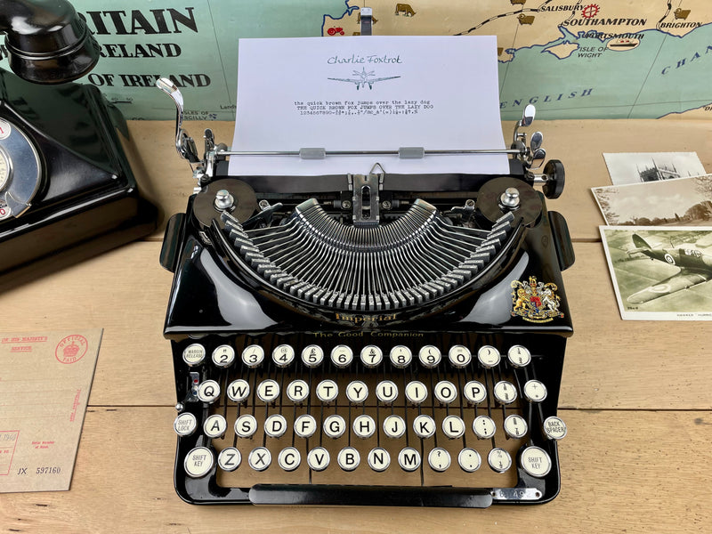 Imperial Good Companion No 1 Typewriter