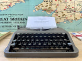 Typewriter, 1948 Hermes Baby portable