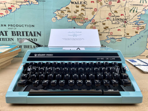 Typewriter,  Silver Reed De Luxe