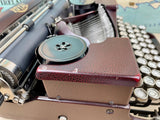 Typewriter, 1927 Rare Bergundy Royal  Portable