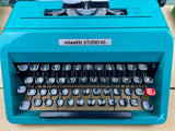 Typewriter, 1971 Olivetti Studio 45