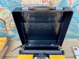 Typewriter, Yellow Silver Reed Silverette