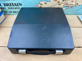Typewriter,  Blue Silver Reed Silverette II