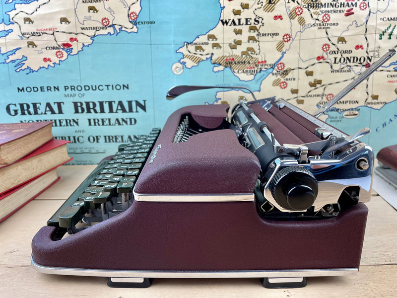 Typewriter, 1956 Olympia SM3 with New Platen