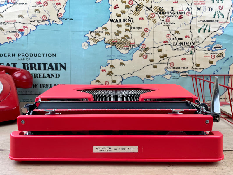 Typewriter,  WH Smith Red Fox