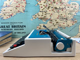 Typewriter, Underwood 315 - Blue