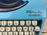 Typewriter, 1959 Uncommon Blue Splendid 33