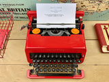 Olivetti Valentine Typewriter