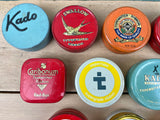 Set of 12 Vintage Typewriter Ribbon Tins