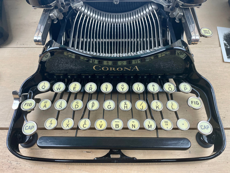 Typewriter, 1935 Folding Corona 3