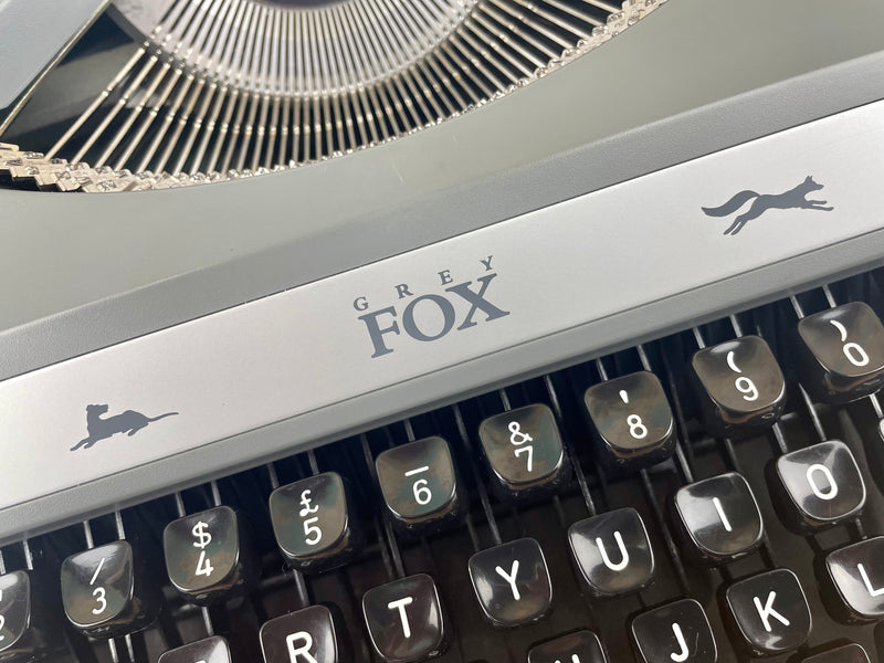 Typewriter, WH Smith Grey Fox