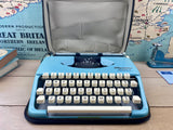 Typewriter, 1959 Uncommon Blue Splendid 33