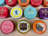 Set of 12 Vintage Typewriter Ribbon Tins
