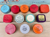 Set of 12 Vintage Typewriter Ribbon Tins