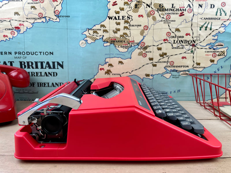 Typewriter,  WH Smith Red Fox