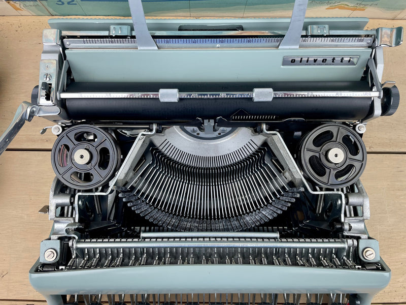 Typewriter, 1962 Olivetti Lettera 22 with Uncommon Imperial Typeface