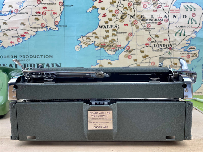 Typewriter, 1959 Olympia SM 2 with New Platen