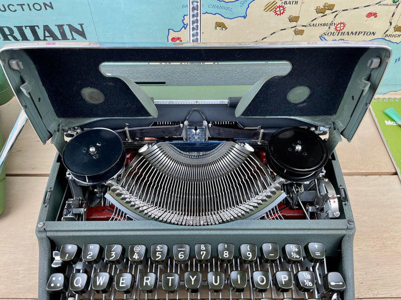 Typewriter, 1959 Olympia SM 2 with New Platen