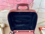 Rare Salmon Pink Imperial No 7 with Book Typeface and Maths Keys