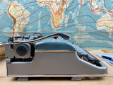 Typewriter, 1961 Blue Bird with New Platen