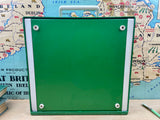 Typewriter, Rare Green Olympia Traveller de Luxe