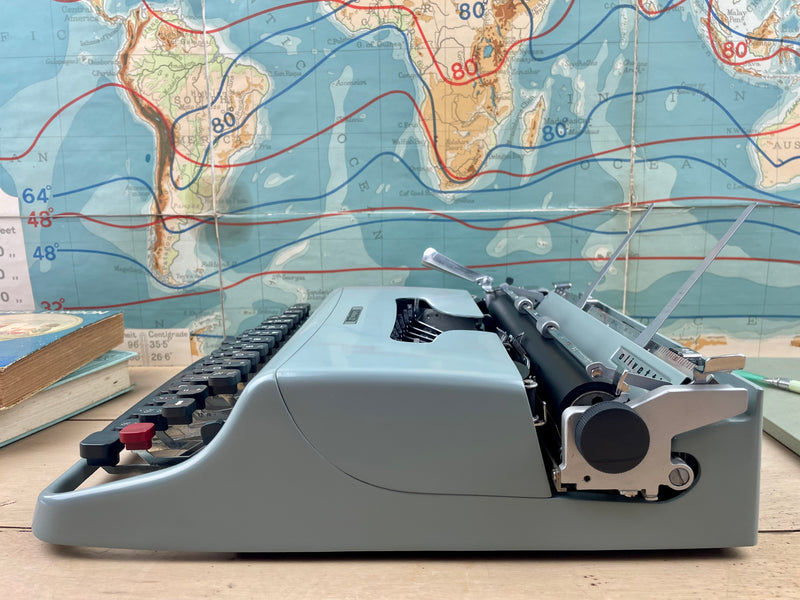 Typewriter, 1962 Olivetti Lettera 22 with Uncommon Imperial Typeface