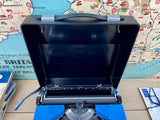Typewriter,  Blue Silver Reed Silverette II