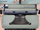 Typewriter, 1954 Olympia SM 2 with New Platen
