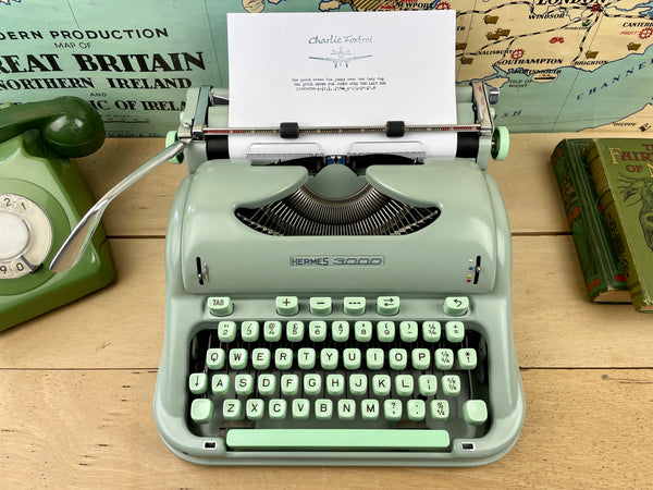 Hermes 3000 Typewriter