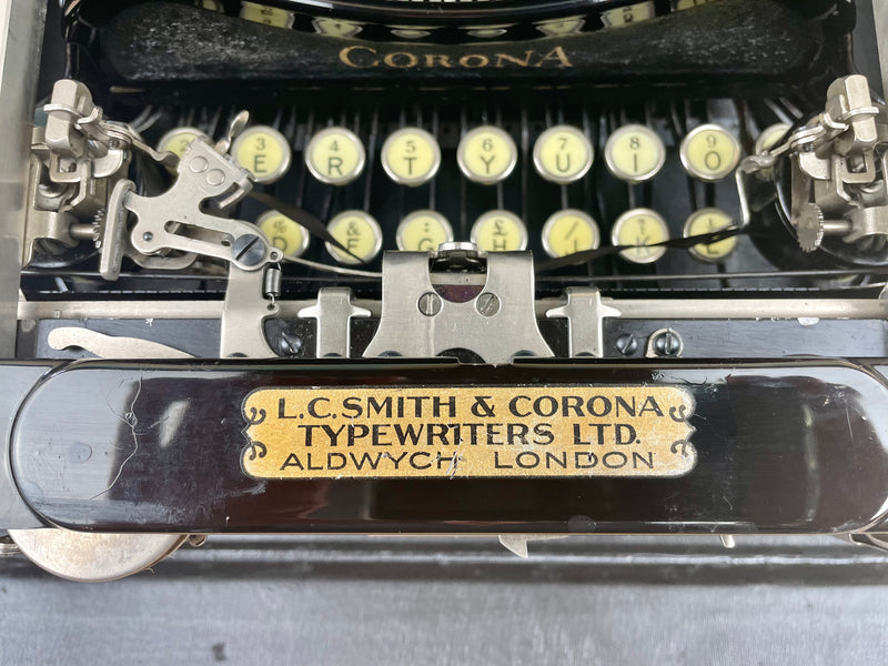 Typewriter, 1935 Folding Corona 3