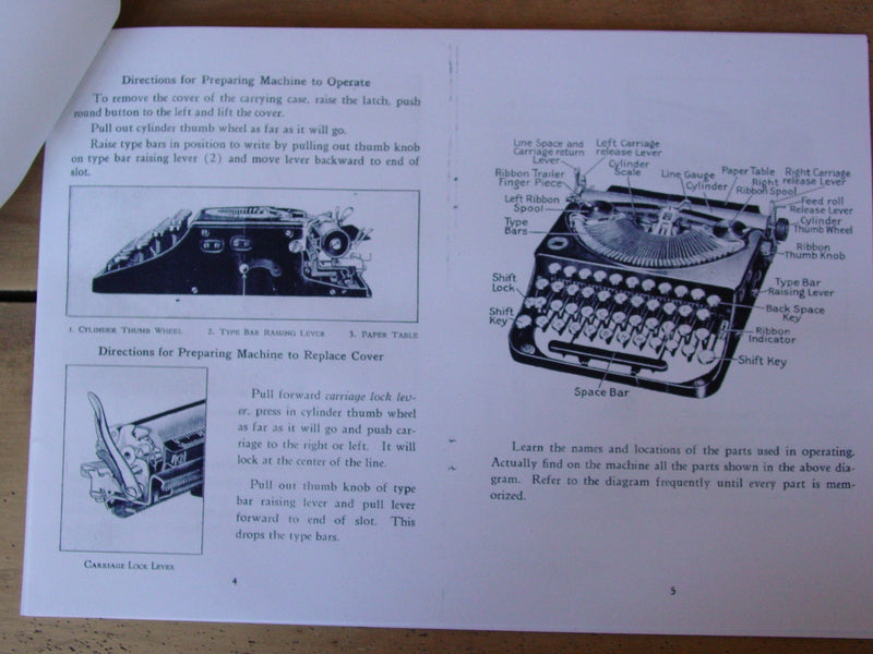 Typewriter, 1924 Remington Portable No 2