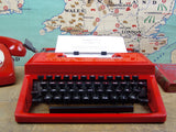 Rare Red Olivetti Dora