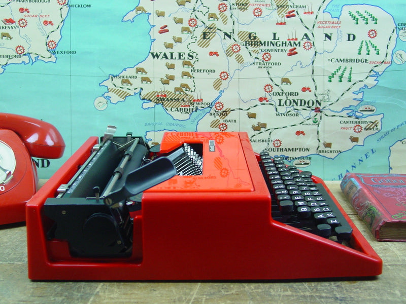 Rare Red Olivetti Dora