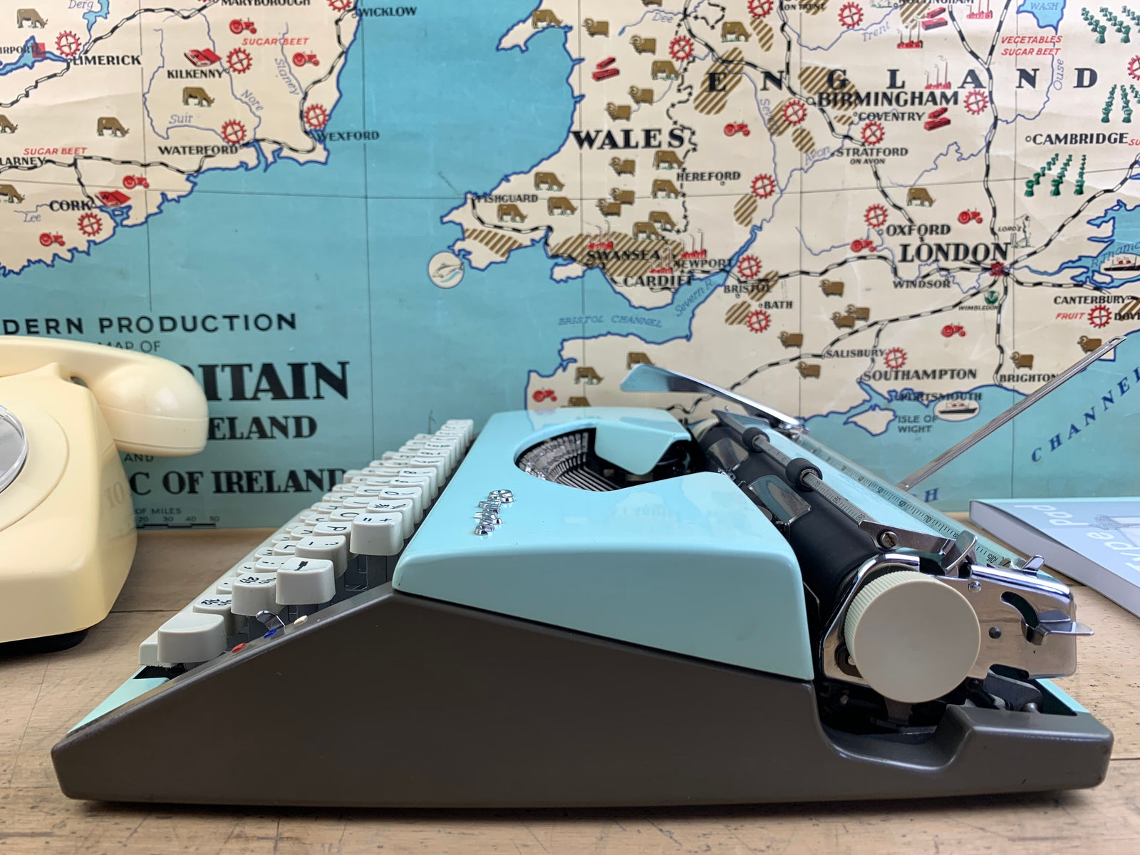 Ice Blue 1961 Olympia SF – Charlie Foxtrot