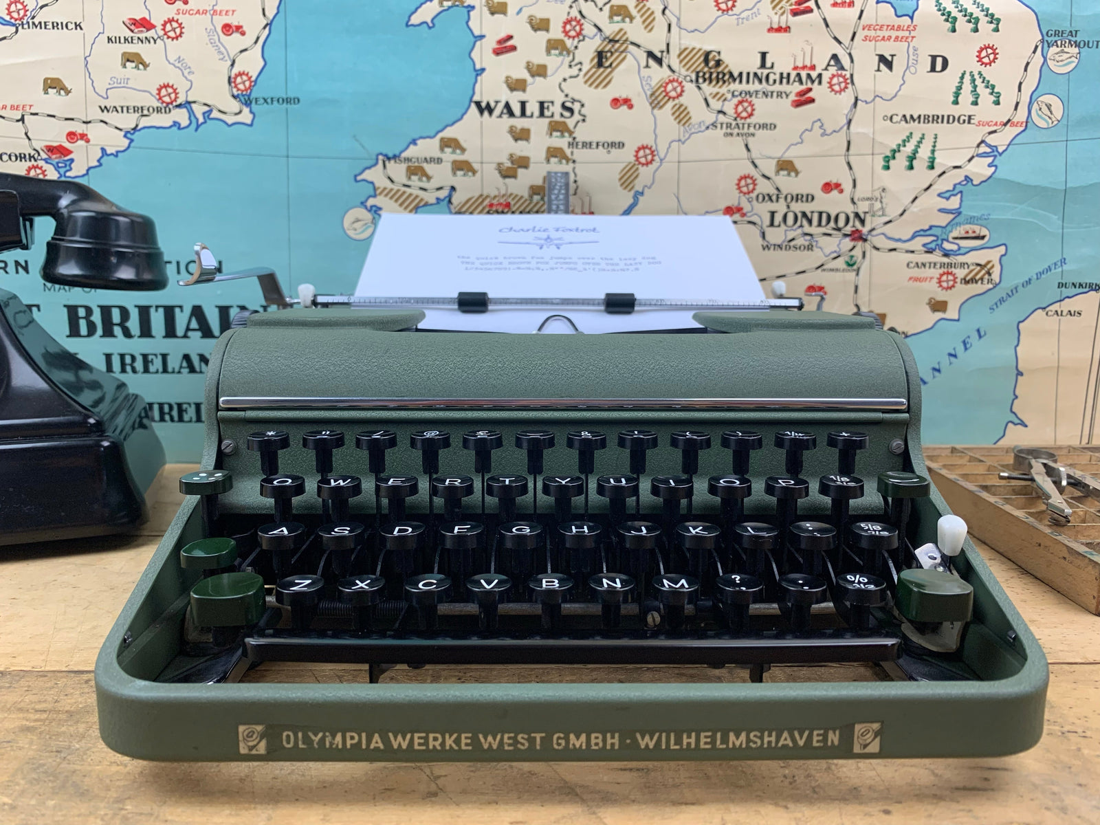 Olympia 1951 buy SM2 West German Typewriter