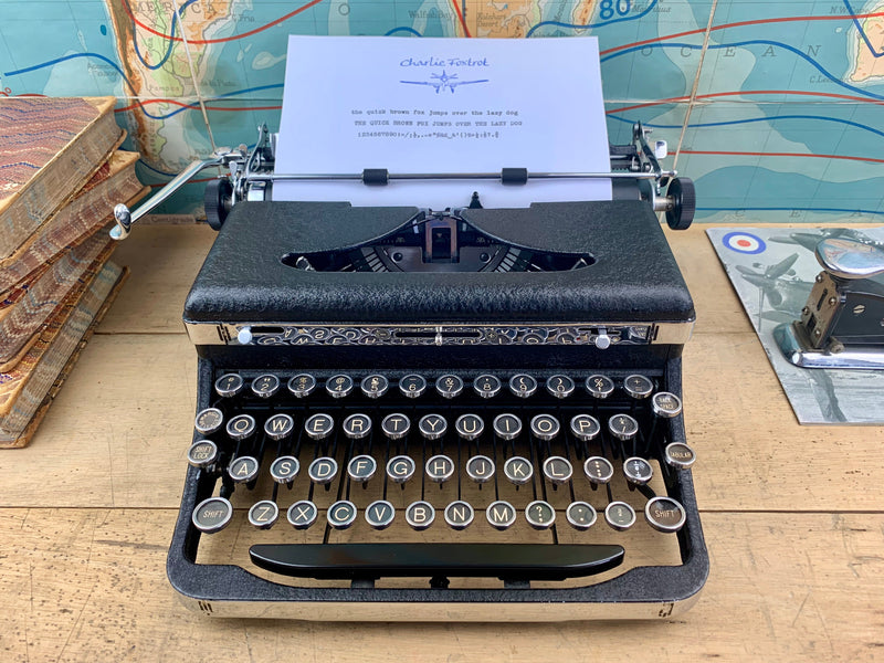 Royal de Luxe Typewriter from Charlie Foxtrot Typewriters
