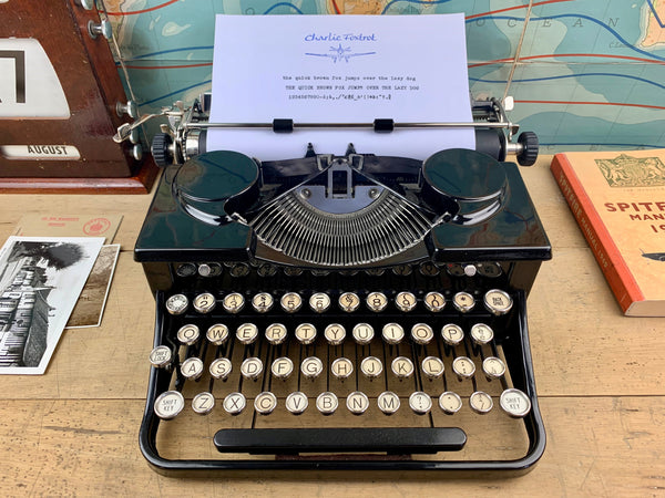Royal Typewriter from Charlie Foxtrot Typewriters