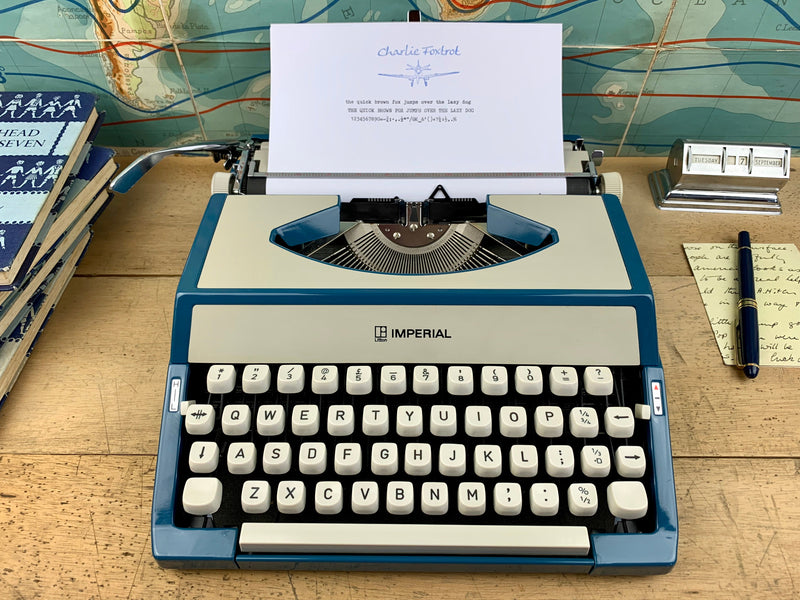Imperial Typewriter from Charlie Foxtrot Typewriters