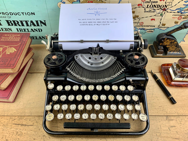 Underwood Typewriter from Charlie Foxtrot Typewriters