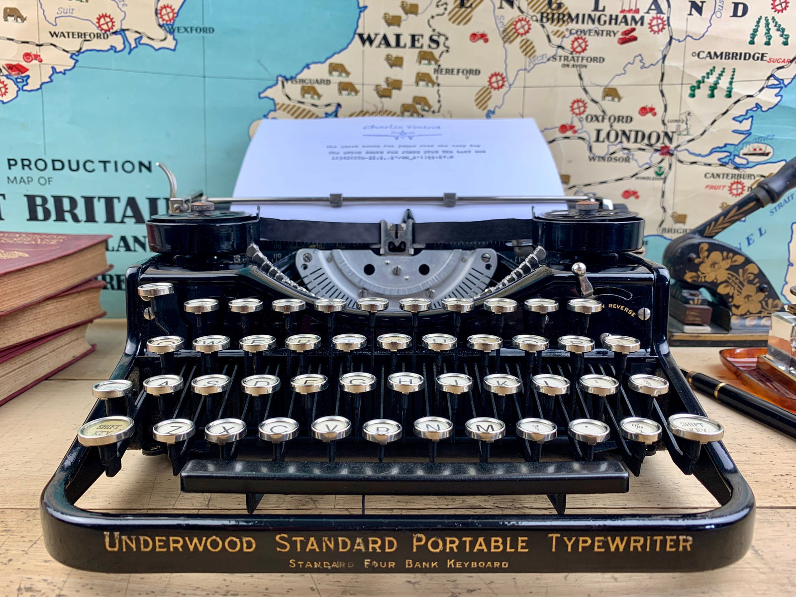 1928 Underwood Portable – Charlie Foxtrot