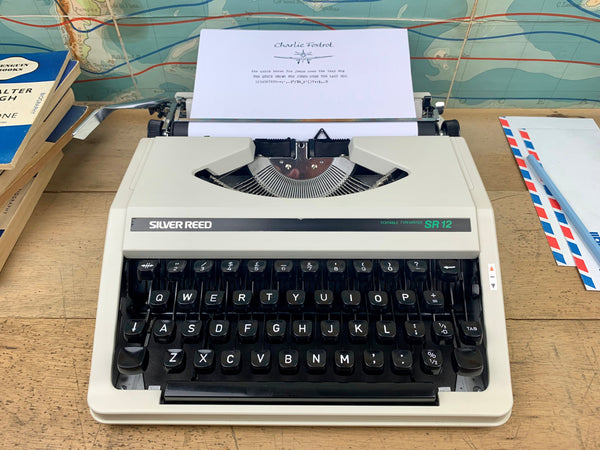 Silver Reed Typewriter