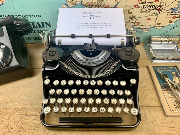 Underwood Portable Typewriter