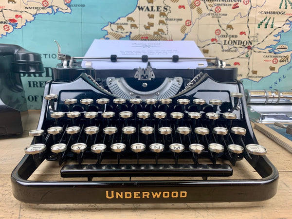 1933 Underwood Portable